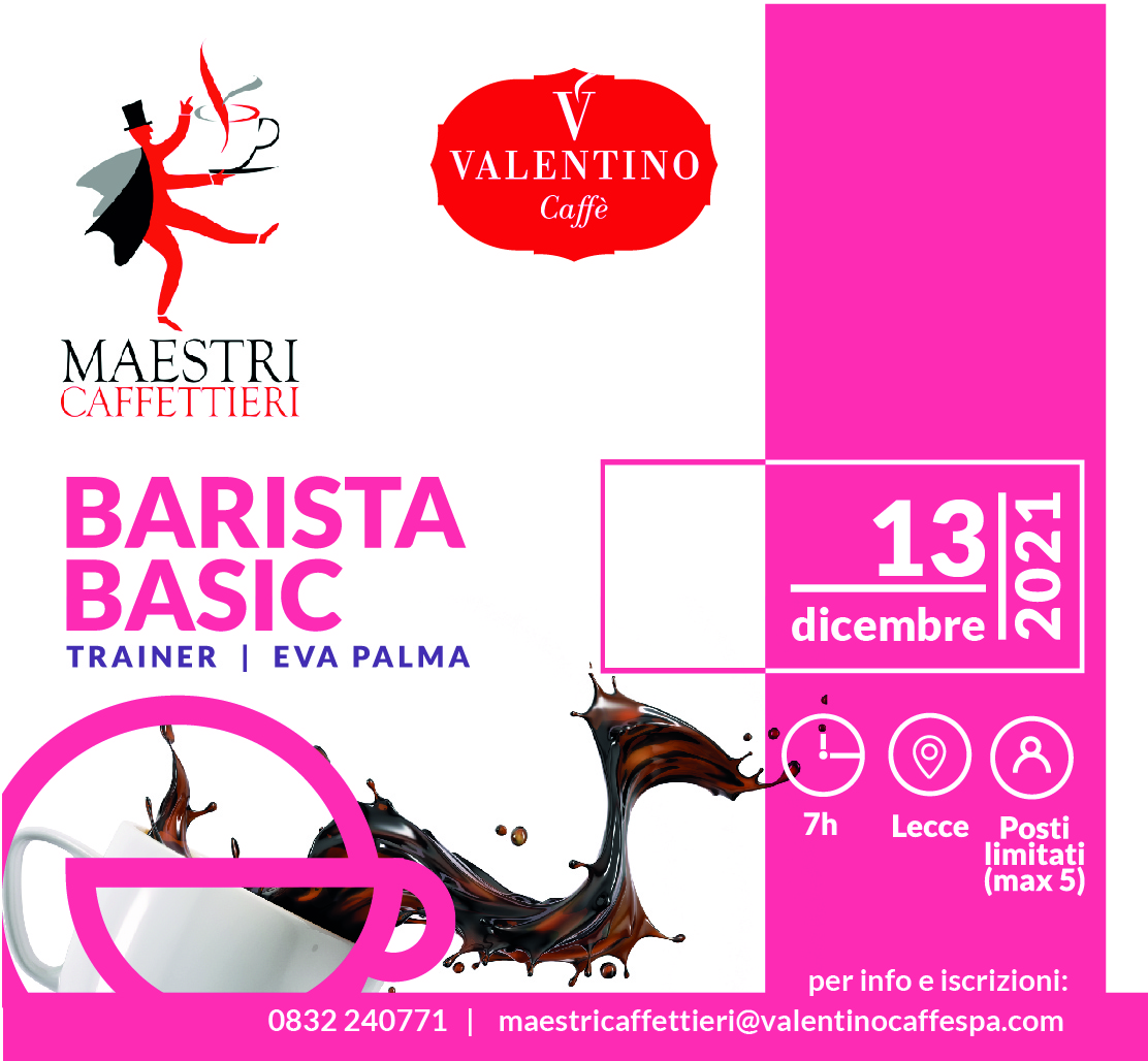 Corso Barista Valentino Caffè