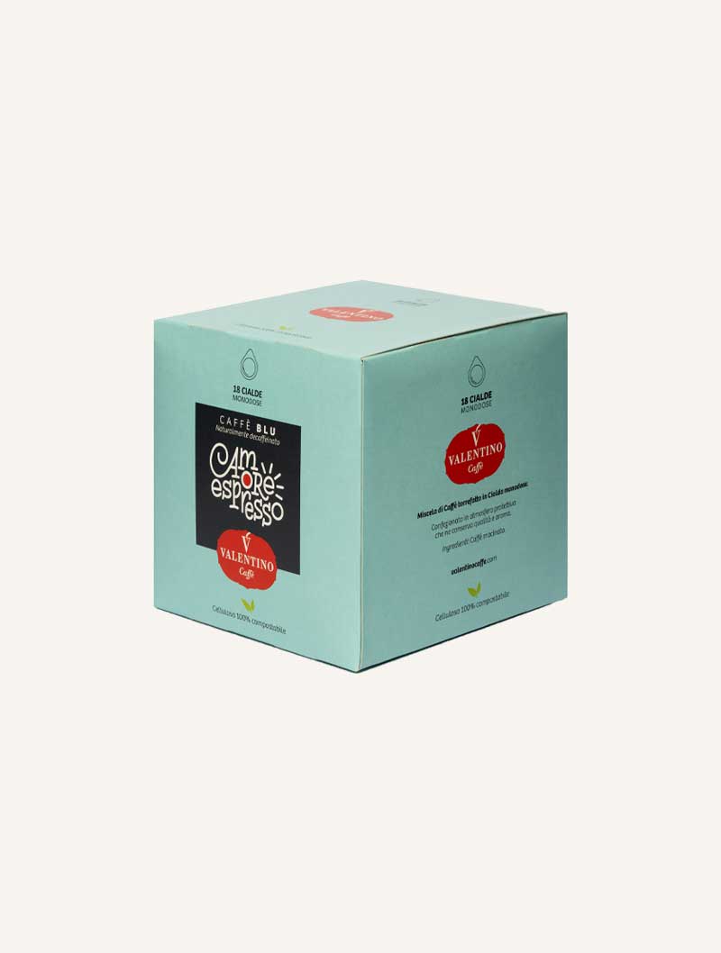 Caffe cialde-blu-decaffeinato-valentino