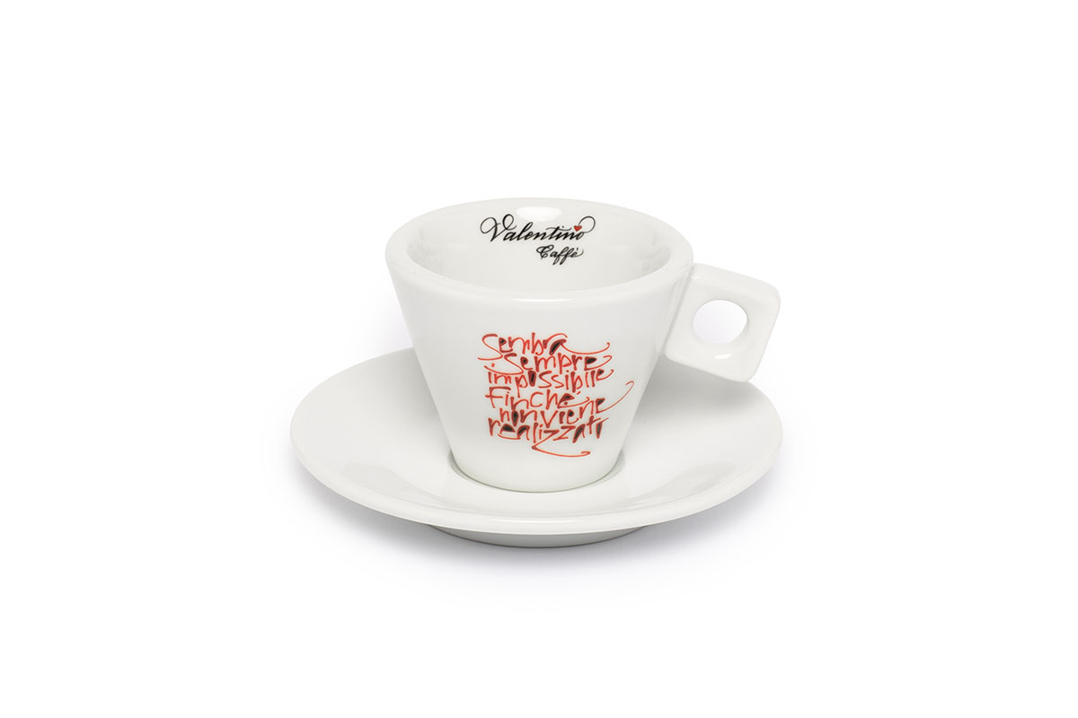 Tazza Cappuccino Valentino Caffè Marta Lagna