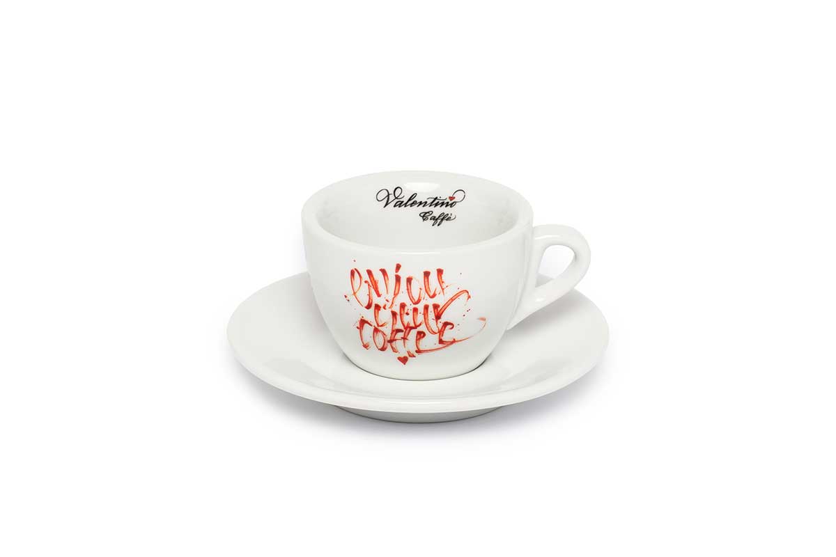 Tazza Cappuccino Valentino Caffè Marta Lagna