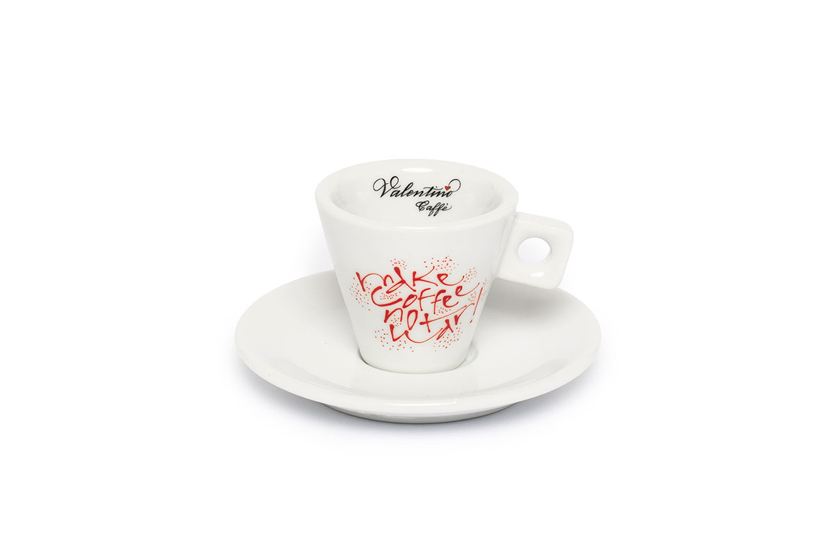 Tazzine da caffè coniche Valentino Caffè