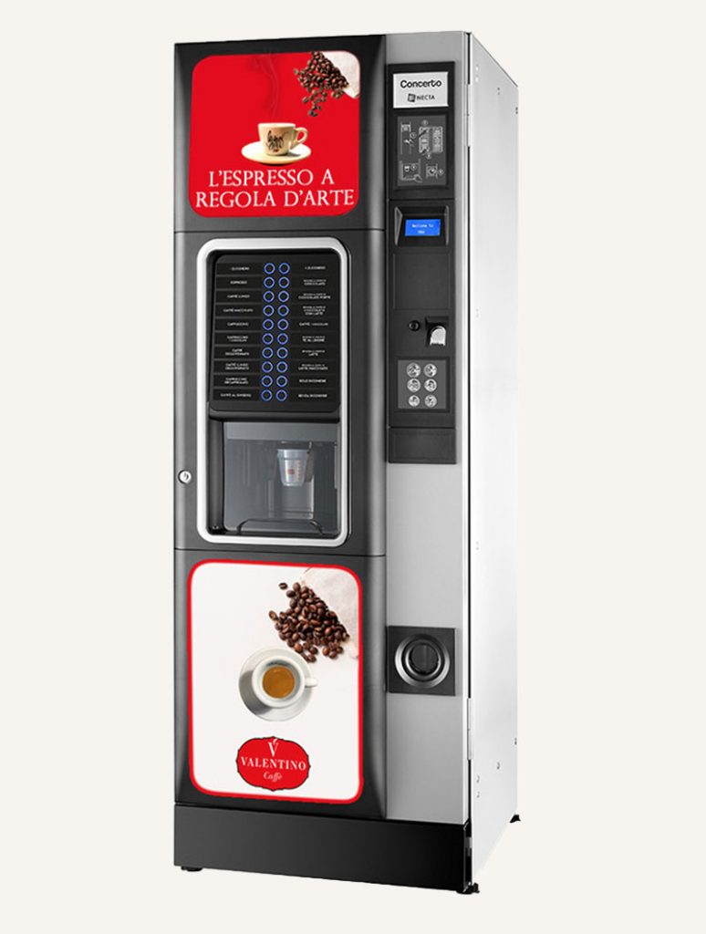 Concerto linea vending Valentino Caffe